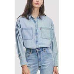 Levi's Villa Tunic Denim Shirt, Light