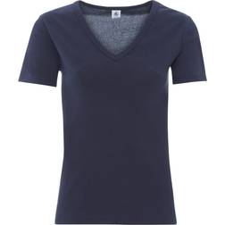 Petit Bateau Tee-shirt Col V en coton - Taille