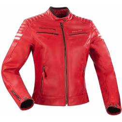 Segura Funky Lederjacket - Schwarz/Weiß