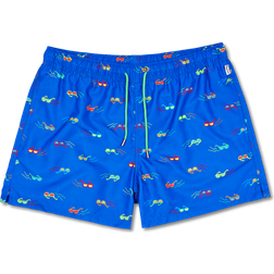 Happy Socks Sunny Days Swim Shorts - Medium Blue