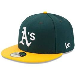 New Era Men's Oakland Athletics 59Fifty Home Authentic Hat