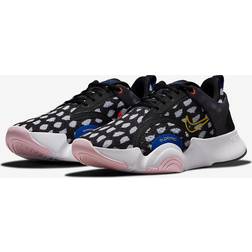 Nike M Superrep Go 2 - Svart/Gul/Randig Vit/Racerblå