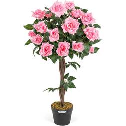 Artificial Rose Pink (3ft)