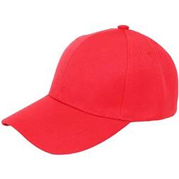 Jordefano� Plain Adjustable Baseball Cap (3-Pack) One OSFA