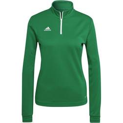 adidas Entrada 22 Træningstrøje Med Halv Lynlås Dame - Kobolt Blå