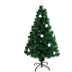 Homcom 4FT Prelit Artificial Christmas Tree 120cm