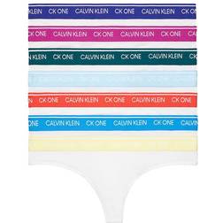 Calvin Klein CK One Days Of The Week Thong 7-Pack QF6574