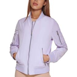 Levi's Women's Zip-Detail Bomber Jacket - Violet