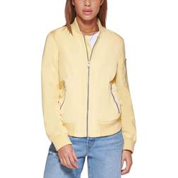 Levi's Women's Zip-Detail Bomber Jacket - Popcorn