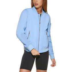 Levi's Women's Zip-Detail Bomber Jacket - Zelda Blue