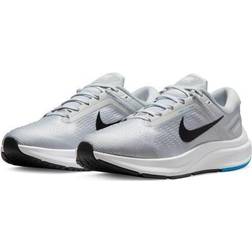 Nike Men's Air Zoom Structure 24 Running Shoes Pure Platinum/Light Photo Blue/White