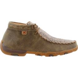 Twisted X Chukka Driving Moc - Bomber/Nude Print