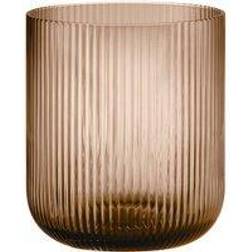 Blomus Ven Medium Hurricane Lamp Glass In Coffee Coffee Kerzenhalter