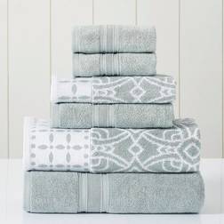 Modern Threads Yarn Dyed Bath Towel Green (137.16x68.58cm)