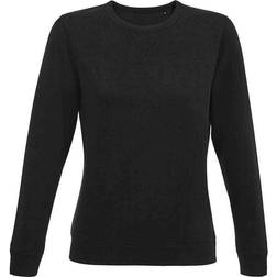 Sol's Women's Sully Sweatshirt - Black