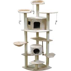 Go Pet Club Cat Tree Condo 80"