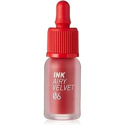 CLUBCLIO Peripera Ink Airy Velvet Lip Tint #006 Sold Out Red