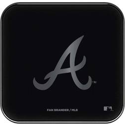 Fan Brander Atlanta Braves Fast Charging Glass Wireless Charge Pad