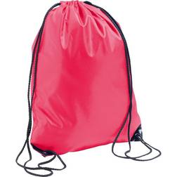 Sol's Urban Gymsac Drawstring Bag - Neon Coral