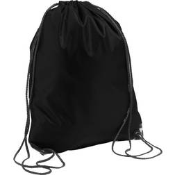 Sol's Urban Gymsac Drawstring Bag - Black