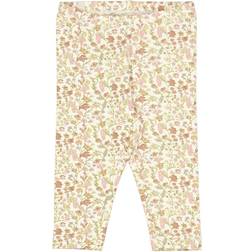 Wheat Jersey Leggings - Flower Mix