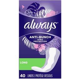 Always Xtra Protection Daily Liners Long 40-pack