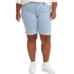 Levi's Trendy Classic Bermuda Shorts Plus Size - Slate Train