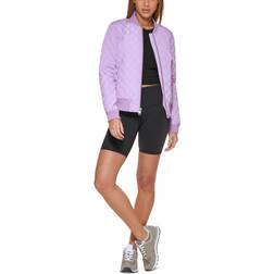 Levi's Diamond Quilted Bomber Jacket - Lilac Mist