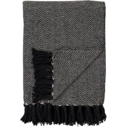 House Nordic Cort A Filt Vit, Svart (170x130cm)