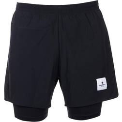 Saysky 2 in 1 Shorts 5" Men - Black