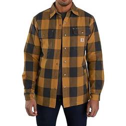 Carhartt Hubbard Sherpa Lined Shirt Jacket - Brown