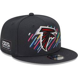 New Era Atlanta Falcons 2021 NFL Crucial Catch 9FIFTY Snapback Adjustable Hat Men - Charcoal