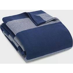 Eddie Bauer Boylston Blankets Blue (228.6x167.64)