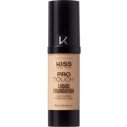 Kiss New York Pro Touch Liquid Foundation KPLF215 Soft Tan