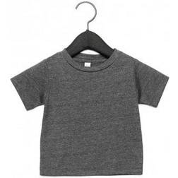 Bella+Canvas Baby Crew Neck T-shirt - Dark Grey Heather (UTPC2932)