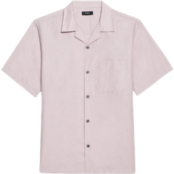 Theory Noll Short-Sleeve Shirt - Viola