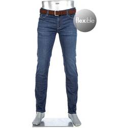 Alberto PIPE DS Light Tencel Denim Mørk 34_32