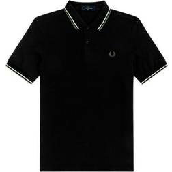 Fred Perry Twin Tipped Fp Shirt - Svart/Grön
