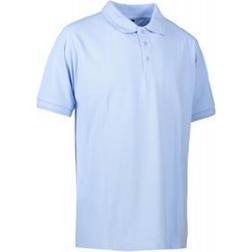Mascot Polo-Shirt Crossover - Hellblau