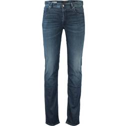 Alberto Pipe Jeans - Dark Blue