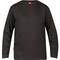 Standard Langarm Shirt - Schwarz