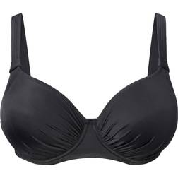 Wiki Basic Full Cup Bikini Top - Black