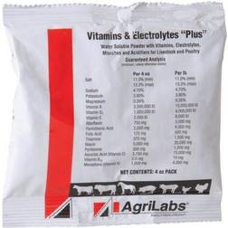 Agrilabs Vitamins & Electrolyte Plus 4 Oz