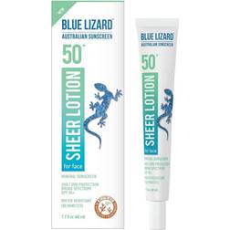 Blue Lizard Sheer Face Lotion SPF 50