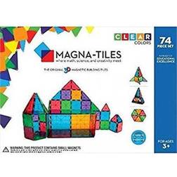 Magna-Tiles Clear Colors Set 74pcs