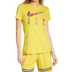 Nike Swoosh Fly Seasonal T-shirt Wmns Black