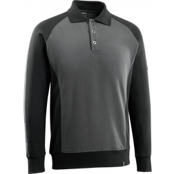 Mascot Polo Sweatshirt Unique - Anthrazit/Schwarz