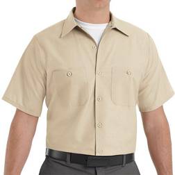Red Kap Chemise De Travail Industrielle - Beige Clair