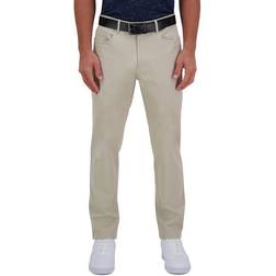 Haggar Men's Iron-Free Premium Straight-Fit 5-Pocket Pants, X 32, X