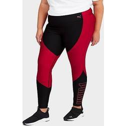 Puma Women's Train Eversculpt Logo High-Waist Cropped Training Tights Sunblaze/Spellbound